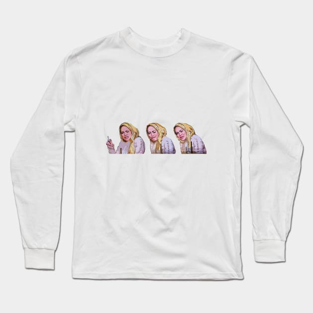 Darcey Crying 90 Day Fiance Long Sleeve T-Shirt by Harvesting